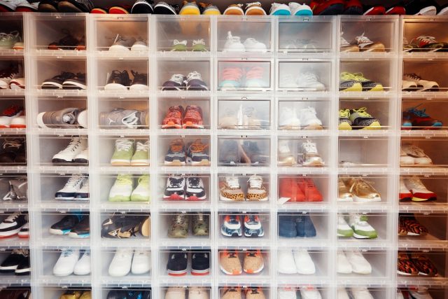 Sélection de sneakers : armoire