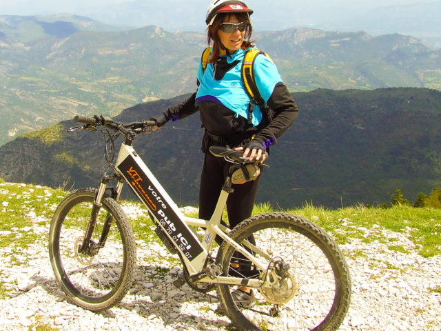 VTT électrique en montagne